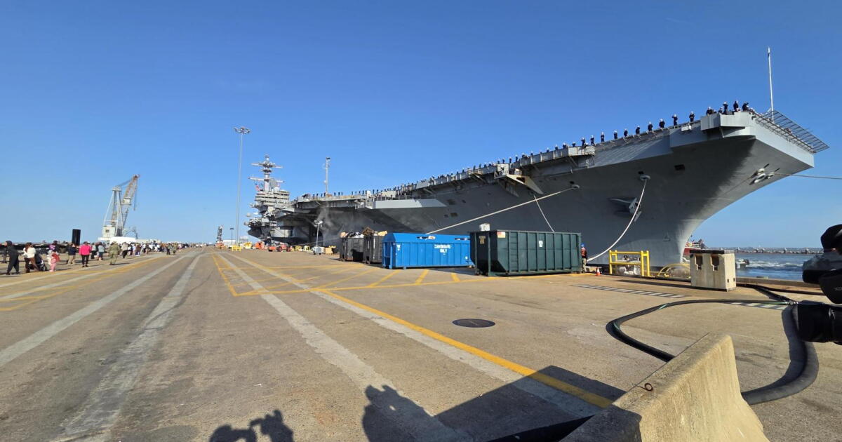 Haze grey and underway: USS George H. W. Bush Carrier Strike Group